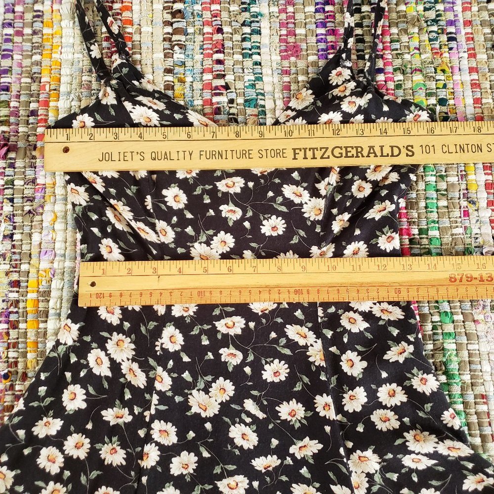 SOLD Daisy Dress 90's Flower Grunge Mini XS/S - Picture 5 of 11